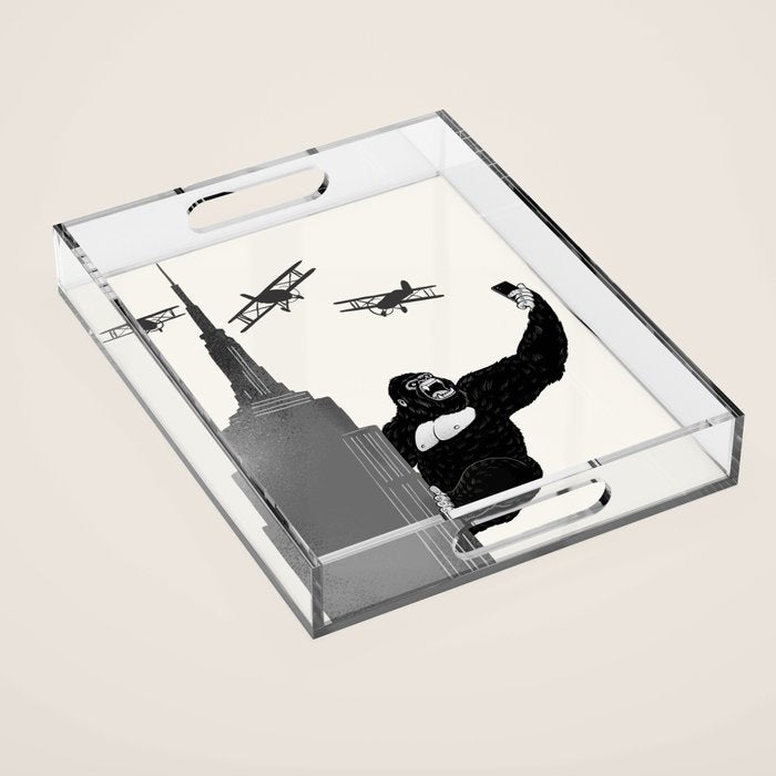 Selfie King Kong Acrylic Tray Gallery Image 1