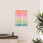 Rainbow Core Plaid Poster Gallery Image 2