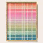 Rainbow Core Plaid Serving Tray Gallery Image 1