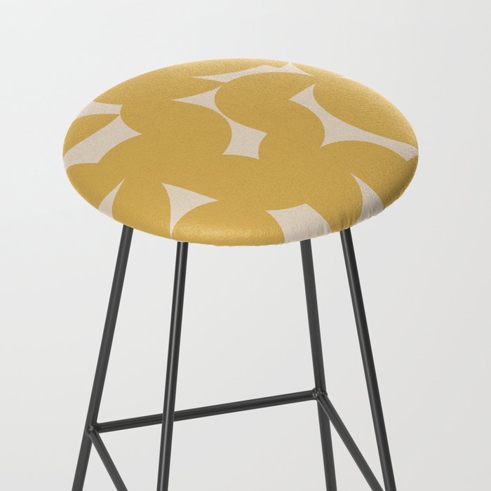 Contemporary Geometric Shapes - Orange Stool Gallery Image 2