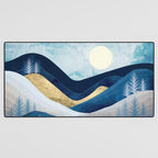Moonlit Hills Desk Mat Gallery Image 3