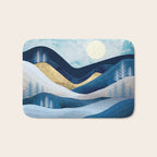 Moonlit Hills Bath Mat Gallery Image 1
