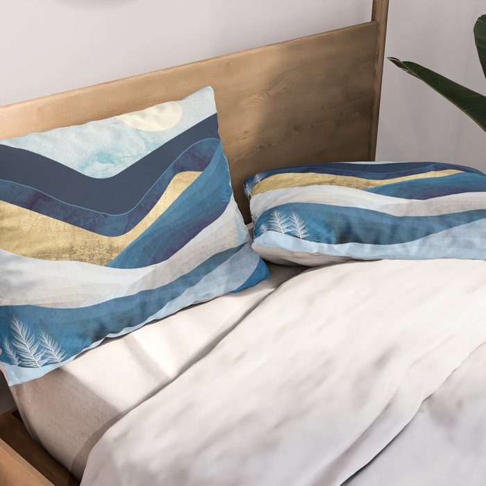Moonlit Hills Pillow Sham Gallery Image 2