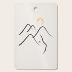 Cat Landscape 99 Cutting Board Gallery Image 1