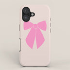 Pink Bow iPhone Case Gallery Image 1
