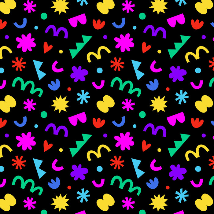 Fun colorful abstract organic shape art pattern Coffee Mug Gallery Image 2