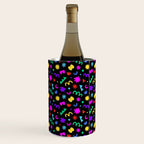 Fun colorful abstract organic shape art pattern Wine Chiller Gallery Image 1
