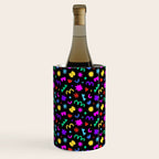 Fun colorful abstract organic shape art pattern Wine Chiller Gallery Image 3