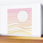 Retro Landscape 04A Wall Mural Gallery Image 2