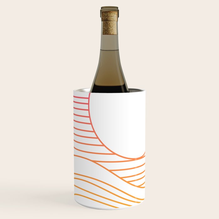 Retro Landscape 04A Wine Chiller Gallery Image 1