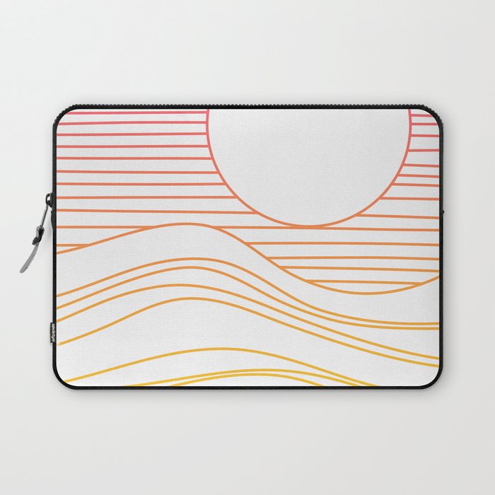Retro Landscape 04A Laptop Sleeve Gallery Image 1
