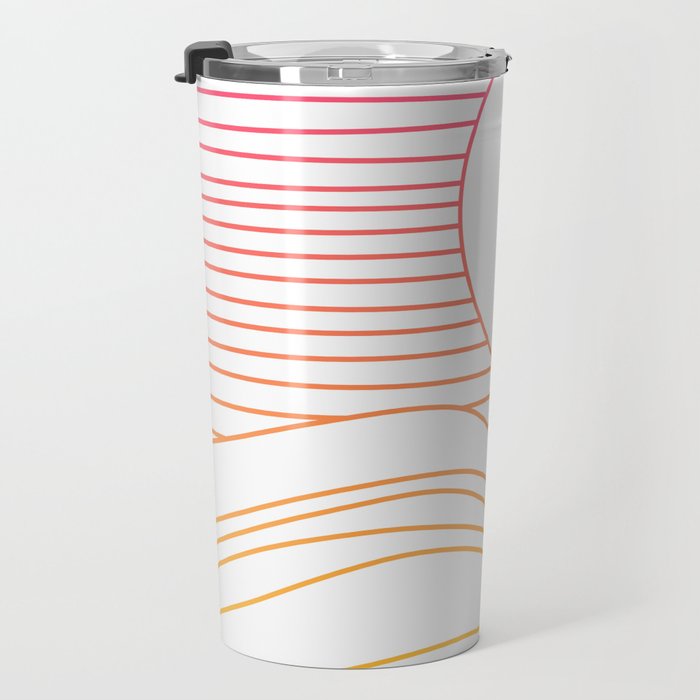 Retro Landscape 04A Travel Mug Gallery Image 3
