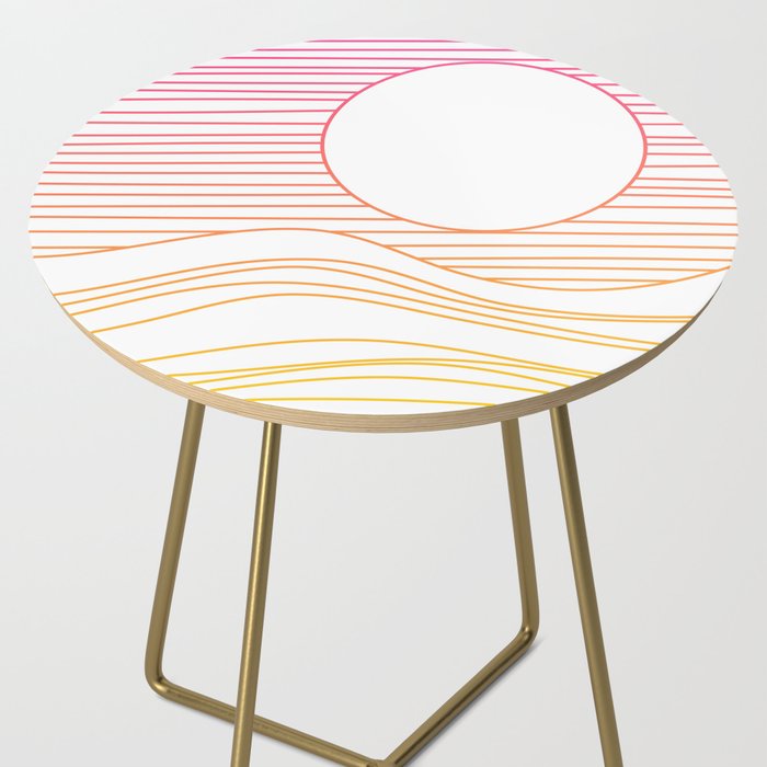 Retro Landscape 04A Side Table Gallery Image 2