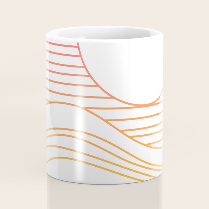 Retro Landscape 04A Coffee Mug Gallery Image 4