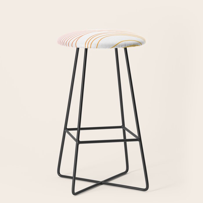 Retro Landscape 04A Stool Gallery Image 1