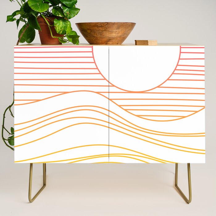 Retro Landscape 04A Credenza Gallery Image 1