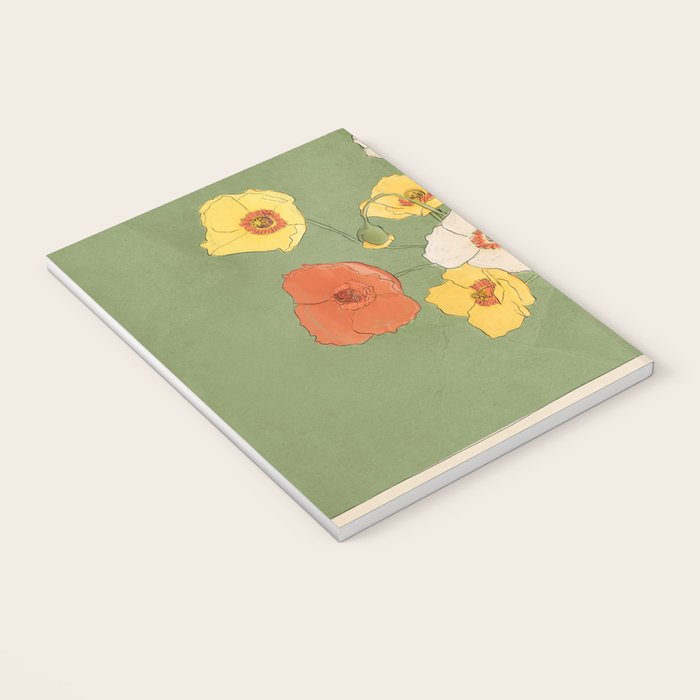 Field Wildflowers Verde Notebook Gallery Image 3