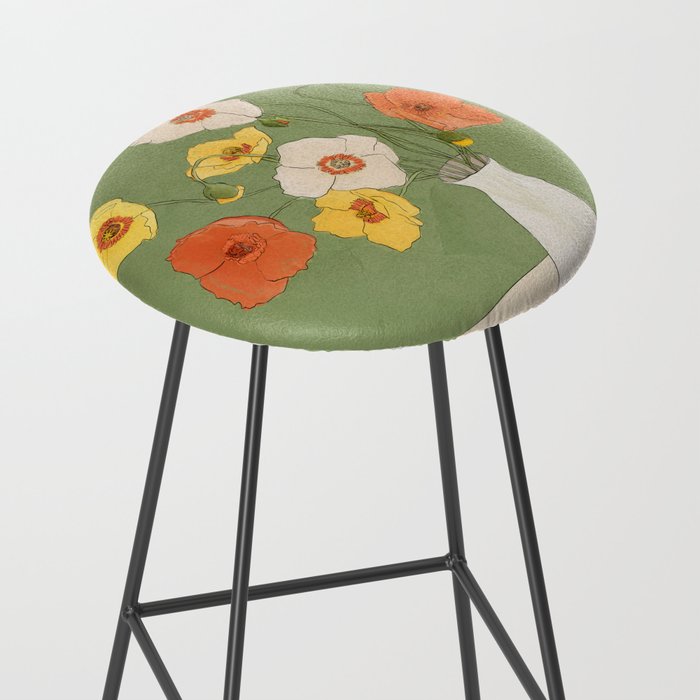 Field Wildflowers Verde Stool Gallery Image 2
