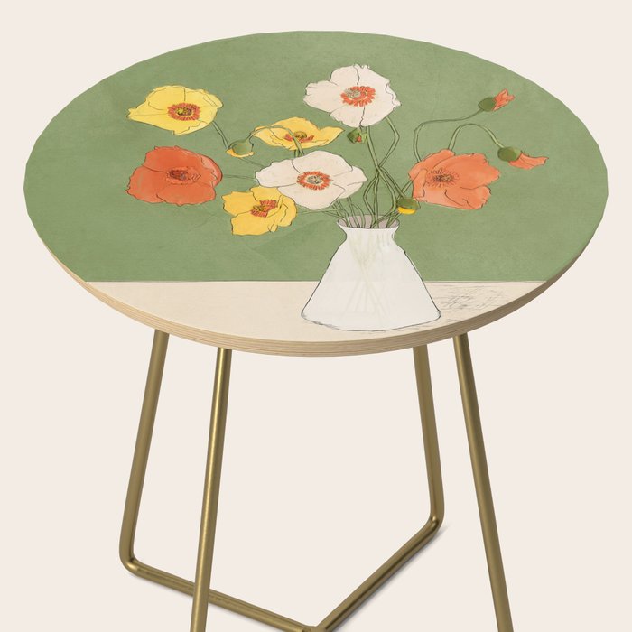 Field Wildflowers Verde Side Table Gallery Image 2
