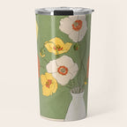 Field Wildflowers Verde Travel Mug Gallery Image 1