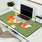 Field Wildflowers Verde Desk Mat Gallery Image 2