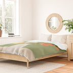 Field Wildflowers Verde Duvet Cover Gallery Image 2