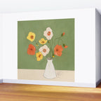 Field Wildflowers Verde Wall Mural Gallery Image 2