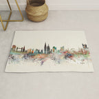 london england skyline Rug Gallery Image 1