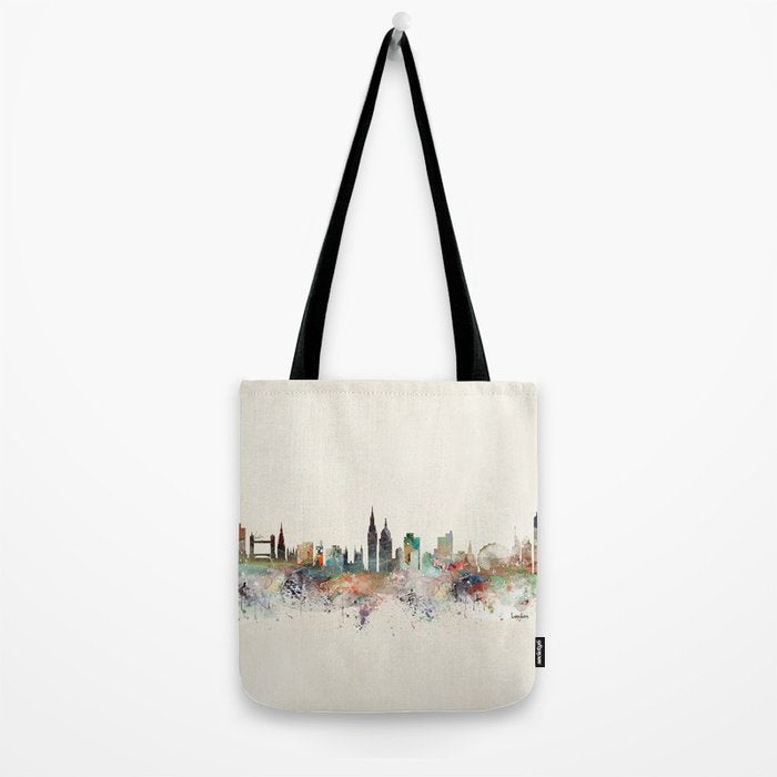 london england skyline Tote Bag Gallery Image 2