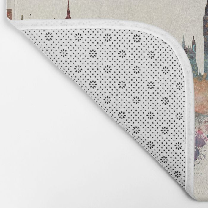london england skyline Bath Mat Gallery Image 2
