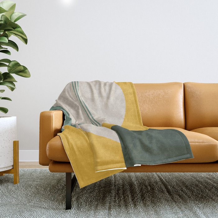 Echoes of Form  Throw Blanket Gallery Image 1