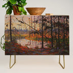 Tom Thomson Northern River 1915 Canadian Landscape Artist Credenza Gallery Image 1