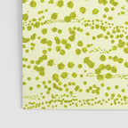 Abstract Ink Blot Strata Pattern in Wasabi Green Poster Gallery Image 3