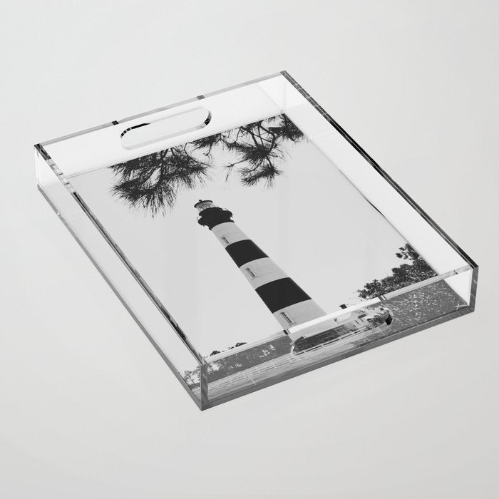 Bodie Island Lighthouse x Outer Banks Acrylic Tray Gallery Image 1