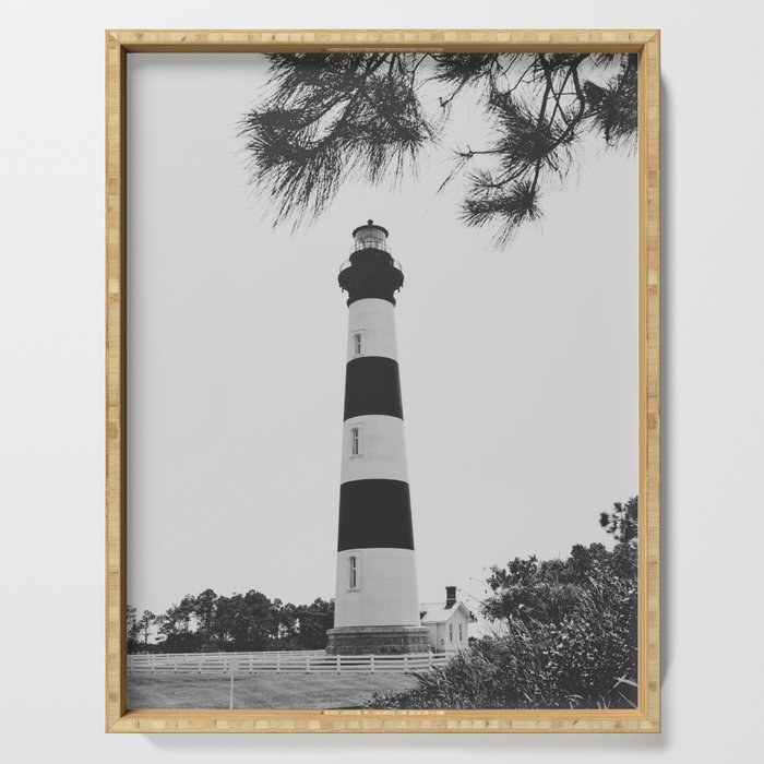 Bodie Island Lighthouse x Outer Banks Serving Tray Gallery Image 1