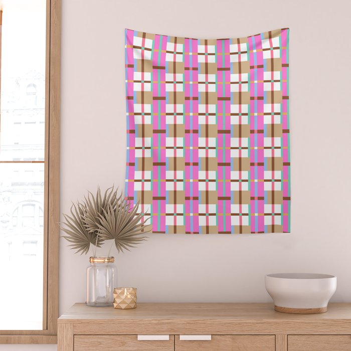 Blod Linear Aesthetics PB Wall Tapestry Gallery Image 2