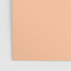 Peachy Apricot Solid Color Poster Gallery Image 3