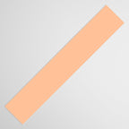 Peachy Apricot Solid Color Table Runner Gallery Image 3
