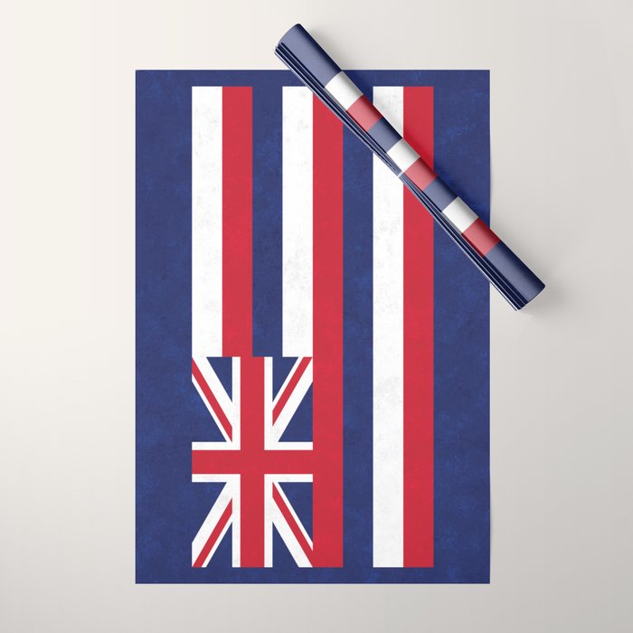 Flag of Hawaii Wrapping Paper Gallery Image 1