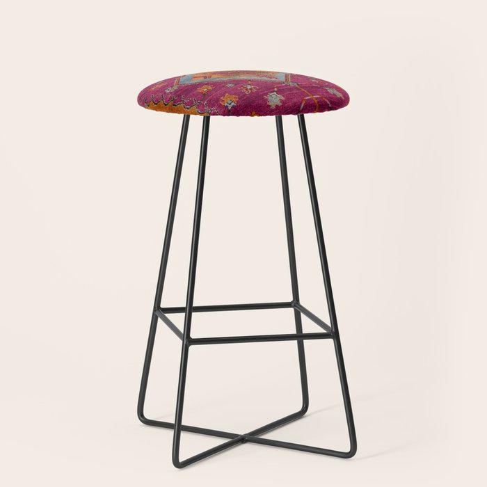 Bohemian Artwork Stool Gallery Image 1