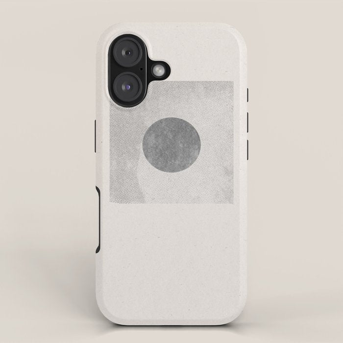 Texture Minimalist Paper Collage No.1 iPhone Case Gallery Image 1