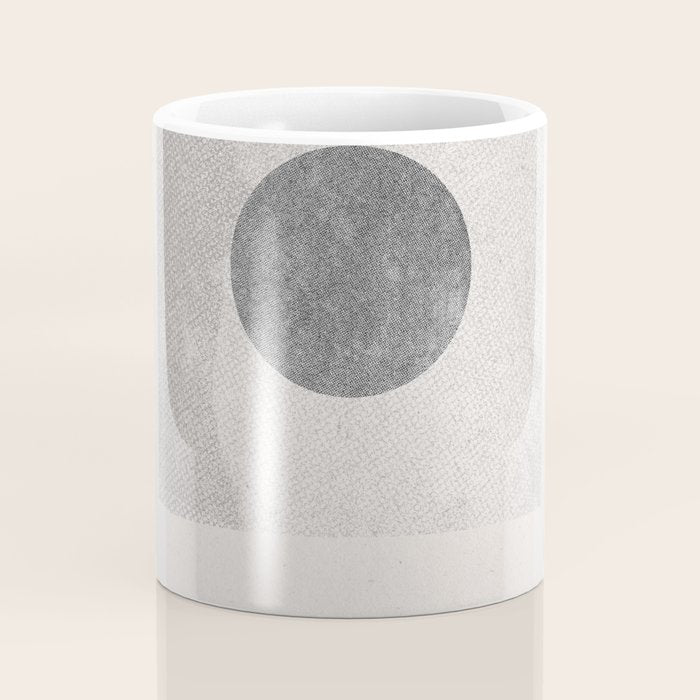 Texture Minimalist Paper Collage No.1 Coffee Mug Gallery Image 4