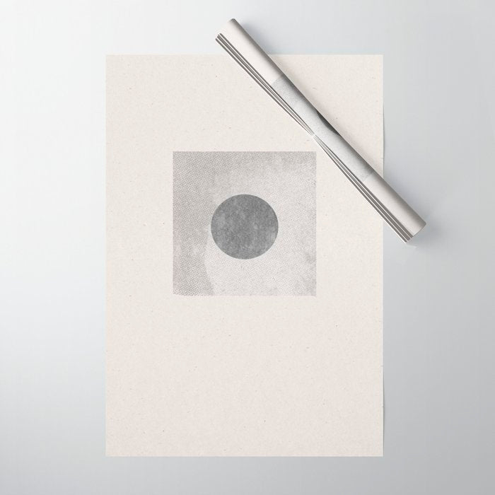 Texture Minimalist Paper Collage No.1 Wrapping Paper Gallery Image 1