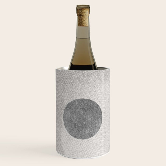 Texture Minimalist Paper Collage No.1 Wine Chiller Gallery Image 1