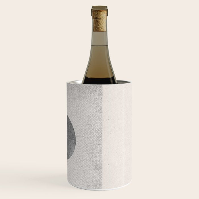 Texture Minimalist Paper Collage No.1 Wine Chiller Gallery Image 3