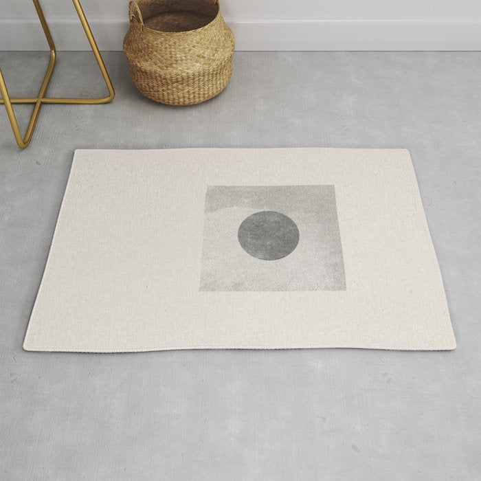 Texture Minimalist Paper Collage No.1 Rug Gallery Image 1