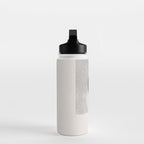 Texture Minimalist Paper Collage No.1 Water Bottle Gallery Image 3