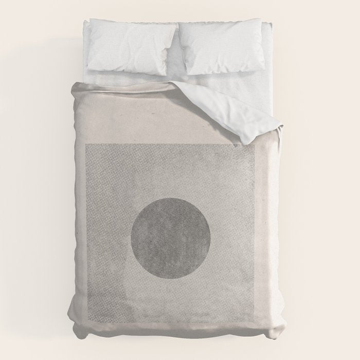 Texture Minimalist Paper Collage No.1 Duvet Cover Gallery Image 1