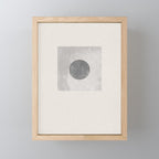 Texture Minimalist Paper Collage No.1 Mini Art Print Gallery Image 1