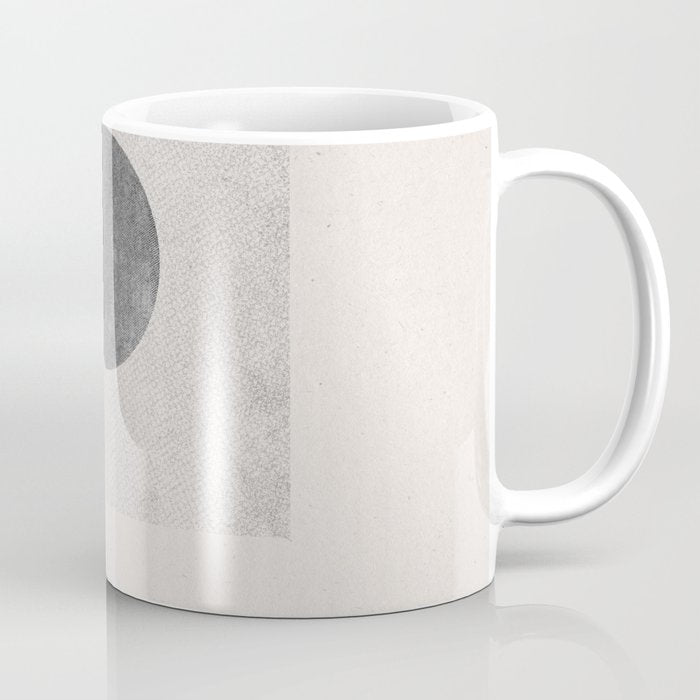 Texture Minimalist Paper Collage No.1 Coffee Mug Gallery Image 1